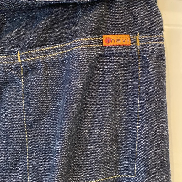 100% cotton long jean skirt - Vintage - Picture 7 of 16